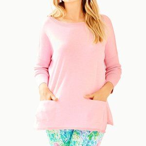 EUC LILLY PULITZER COBO BOATNECK SWEATER (S63)